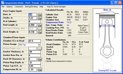 1989 ford 460 compression test specs|Compression ratio on 460 question .